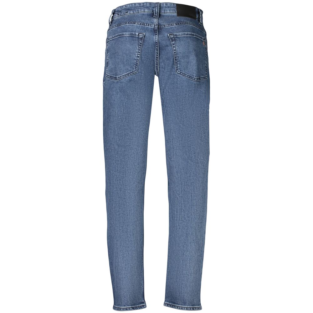 Hugo Boss Blue Cotton Men's Jeans | Regal Royce