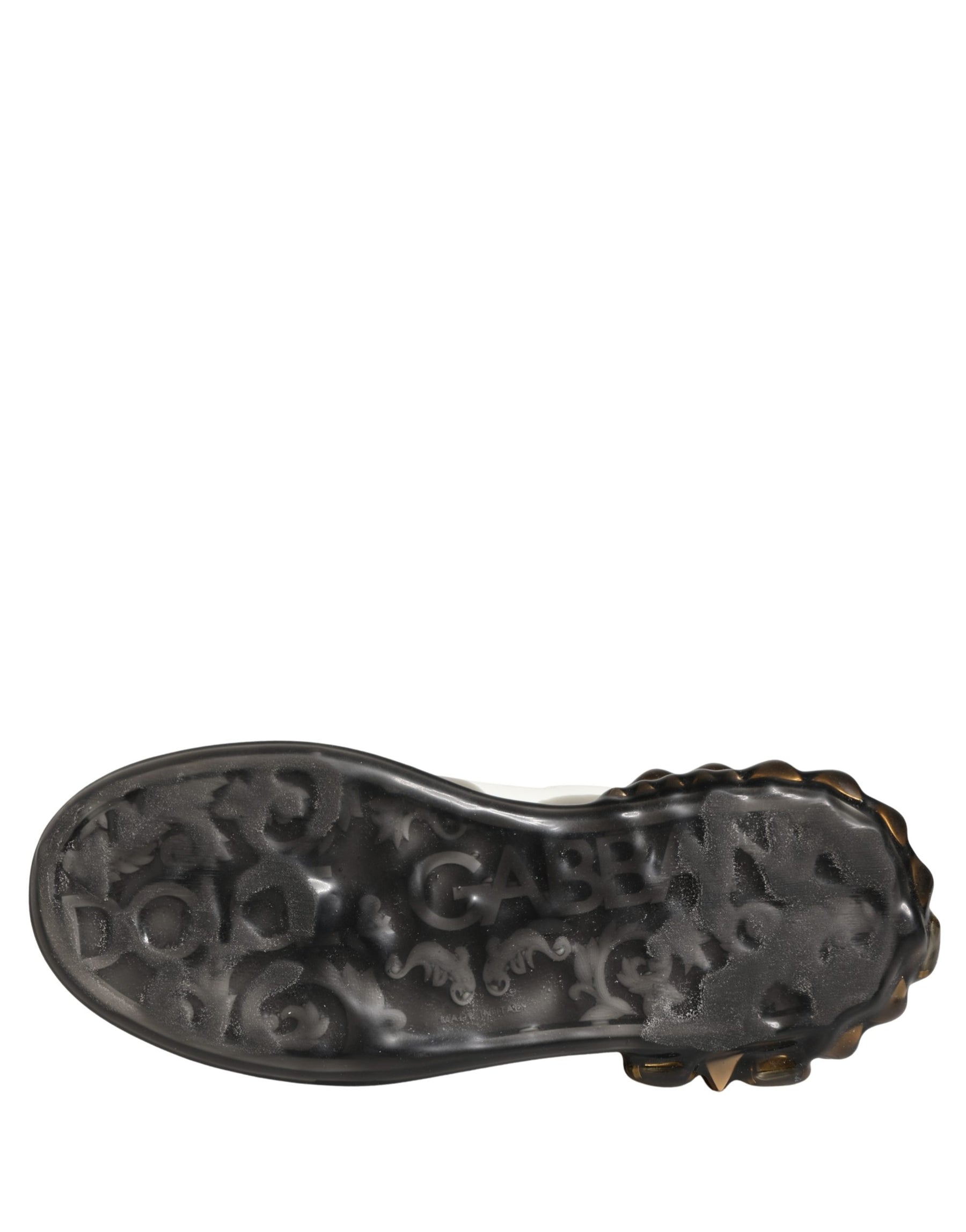Dolce & Gabbana Multicolor Crystal StuddedLOVE Sneakers Shoes | Regal Royce