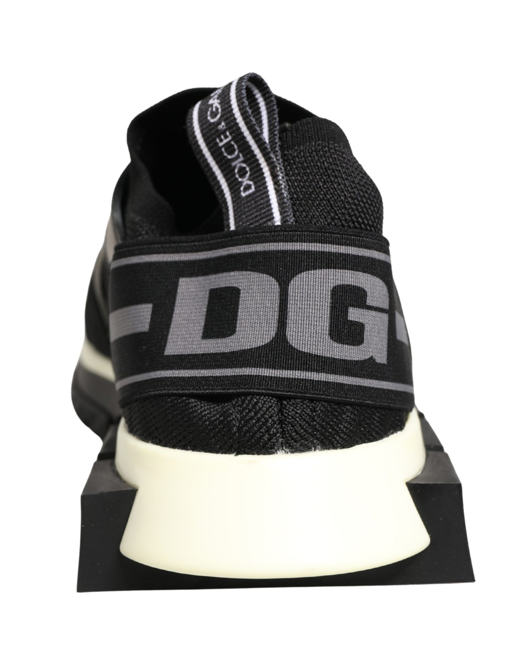 Dolce & Gabbana Black Mesh Sorrento Trekking Sneakers Shoes | Regal Royce