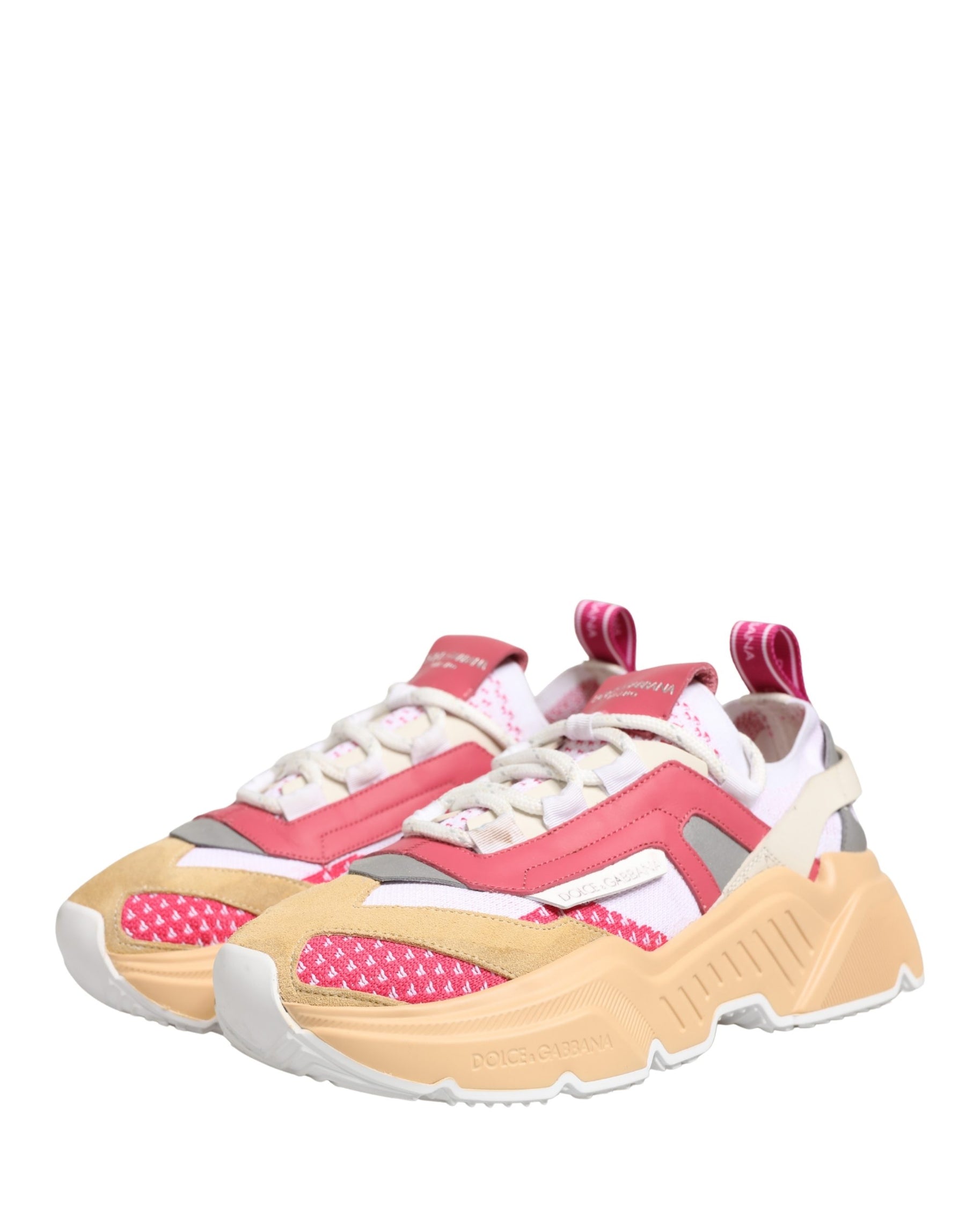 Dolce & Gabbana Multicolor Daymaster Low Top Sneakers Shoes | Regal Royce