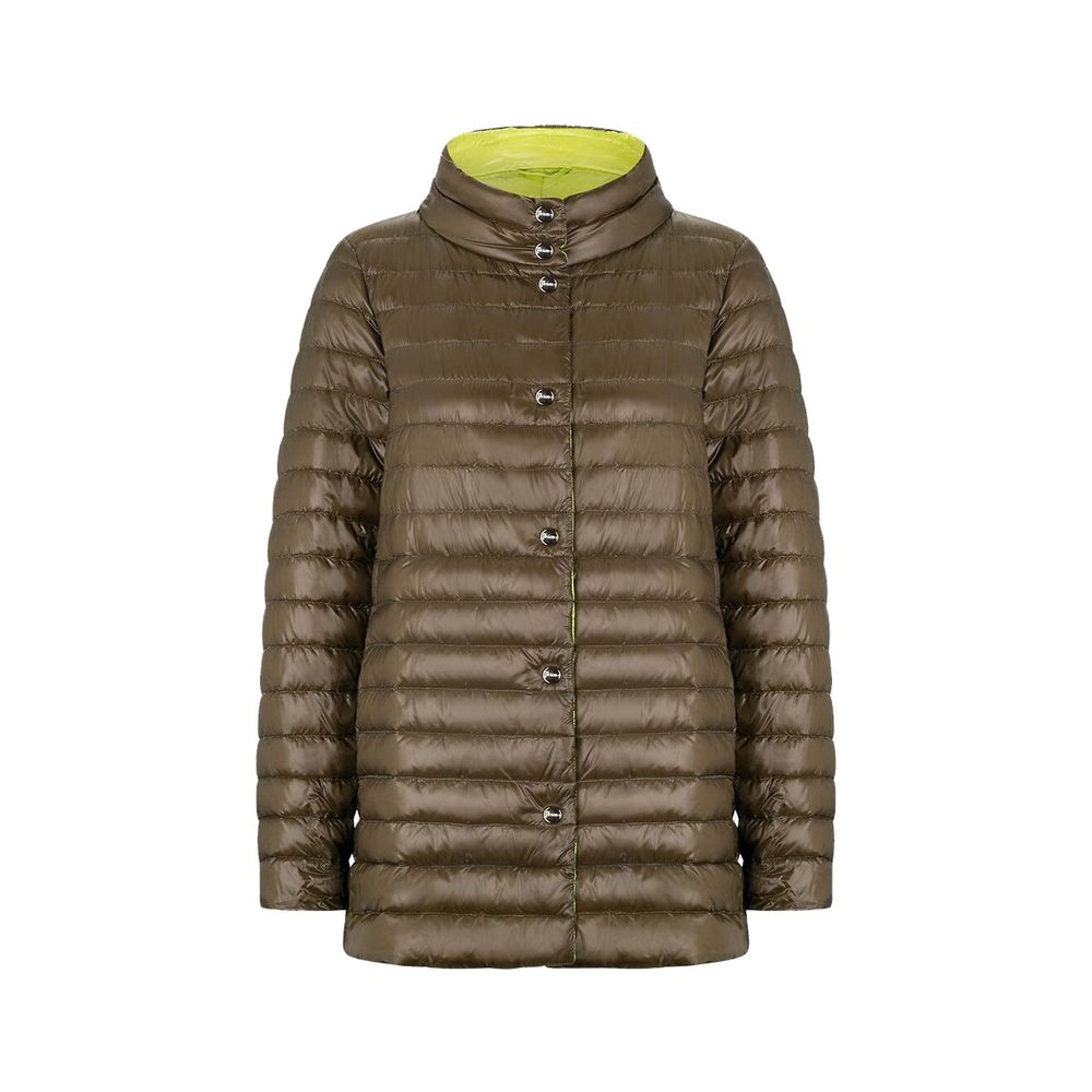 Herno Bicolor Polyamide Coat | Regal Royce