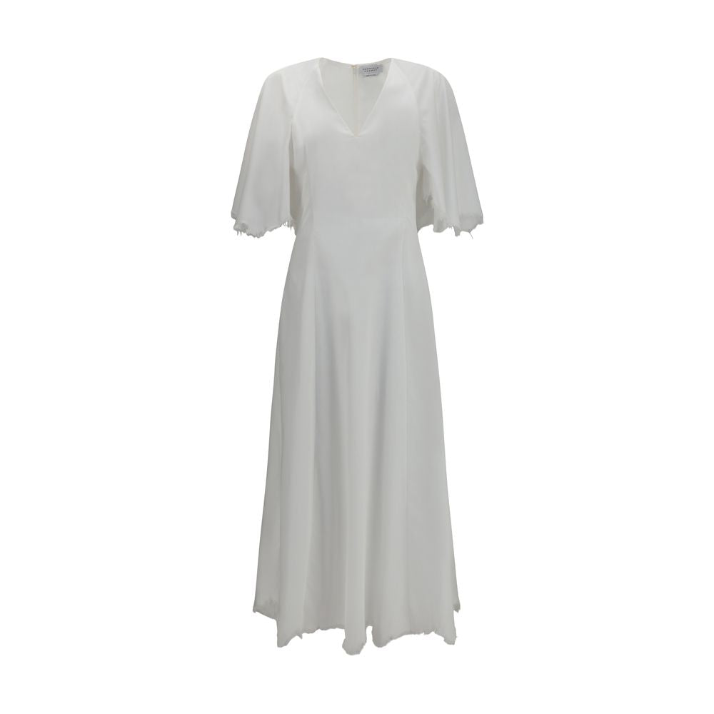 Gabriela Hearst White Cotton Casual Dress | Regal Royce