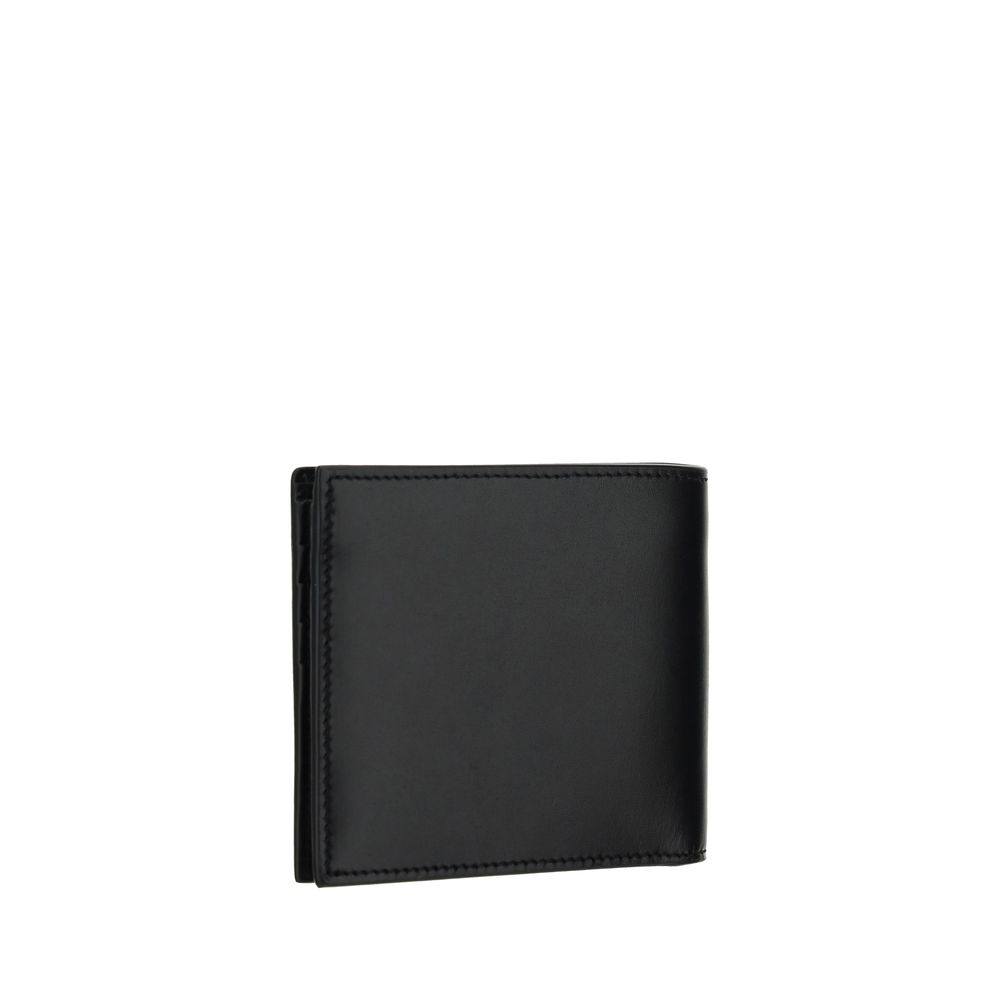 Saint Laurent Black Calf Leather Bos Taurus Wallet | Regal Royce