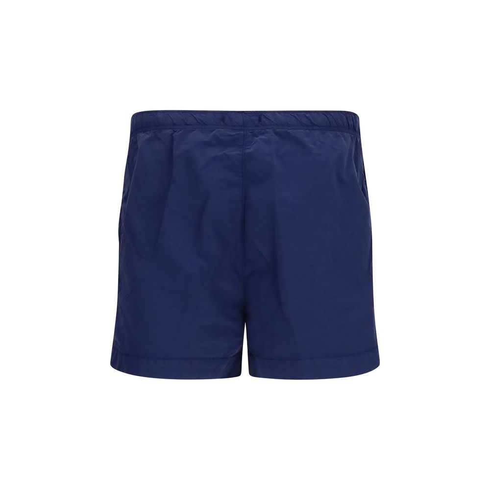 C.P. Company Blue Nylon Shorts | Regal Royce