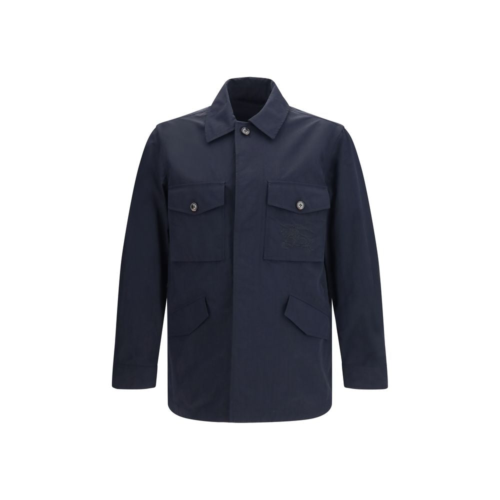 Burberry Blue Polyamide Coat | Regal Royce