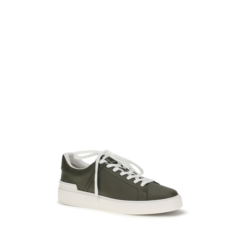 Balmain Bicolor Calf Leather Bos Taurus Sneakers | Regal Royce