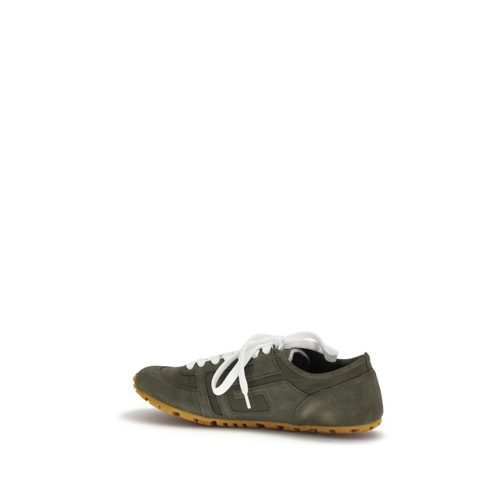 Balmain Bicolor Calf Leather Bos Taurus Athletic Sneakers | Regal Royce