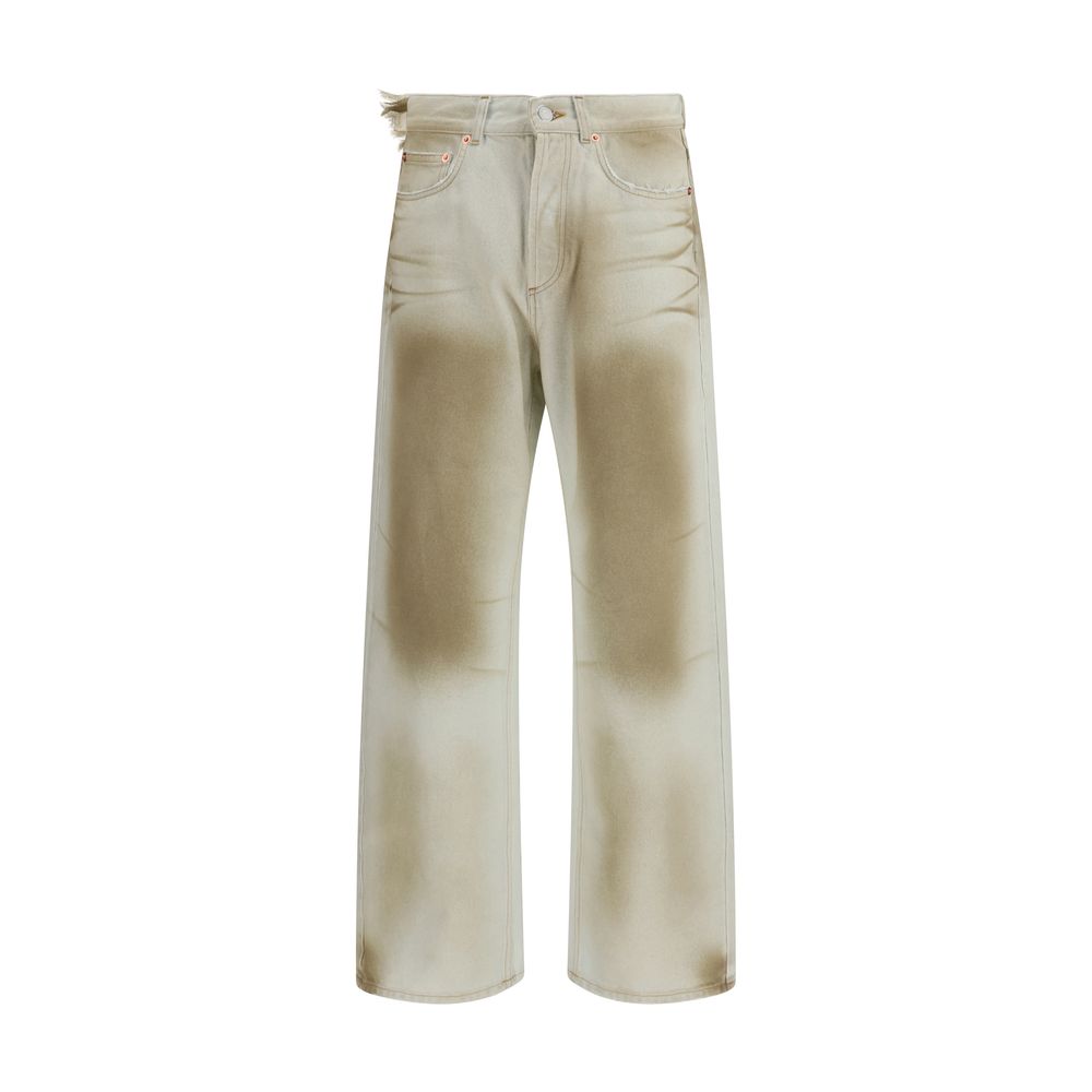 Magliano Beige Cotton Jeans Denim | Regal Royce