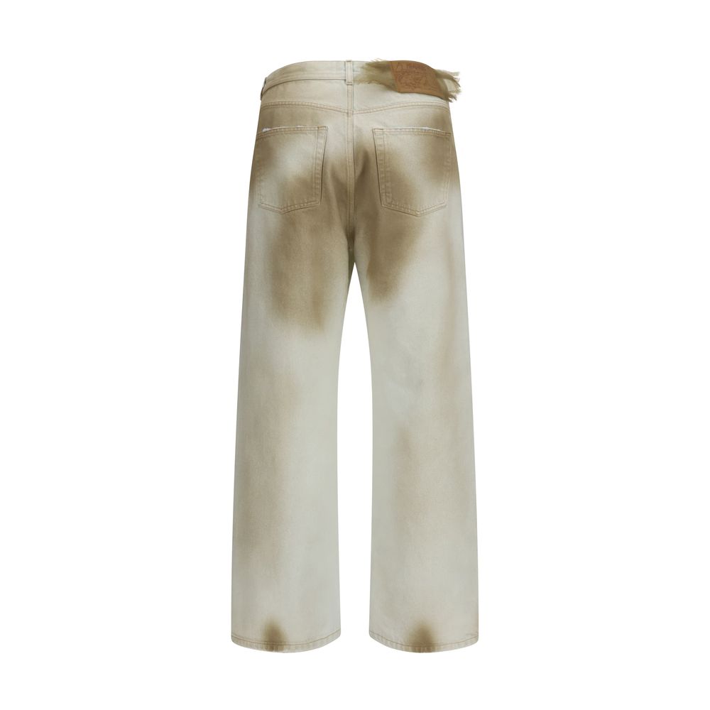 Magliano Beige Cotton Jeans Denim | Regal Royce