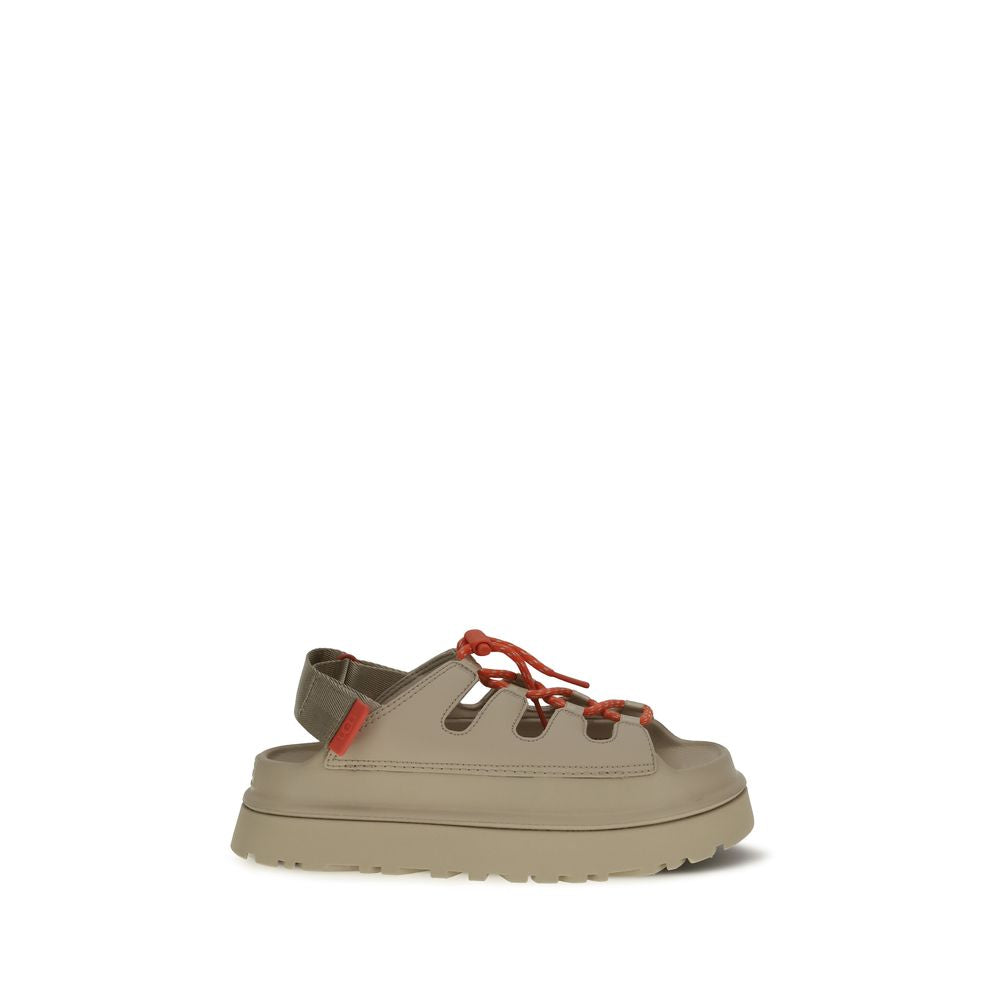 UGG Beige Polyurethane Platform Sandals | Regal Royce