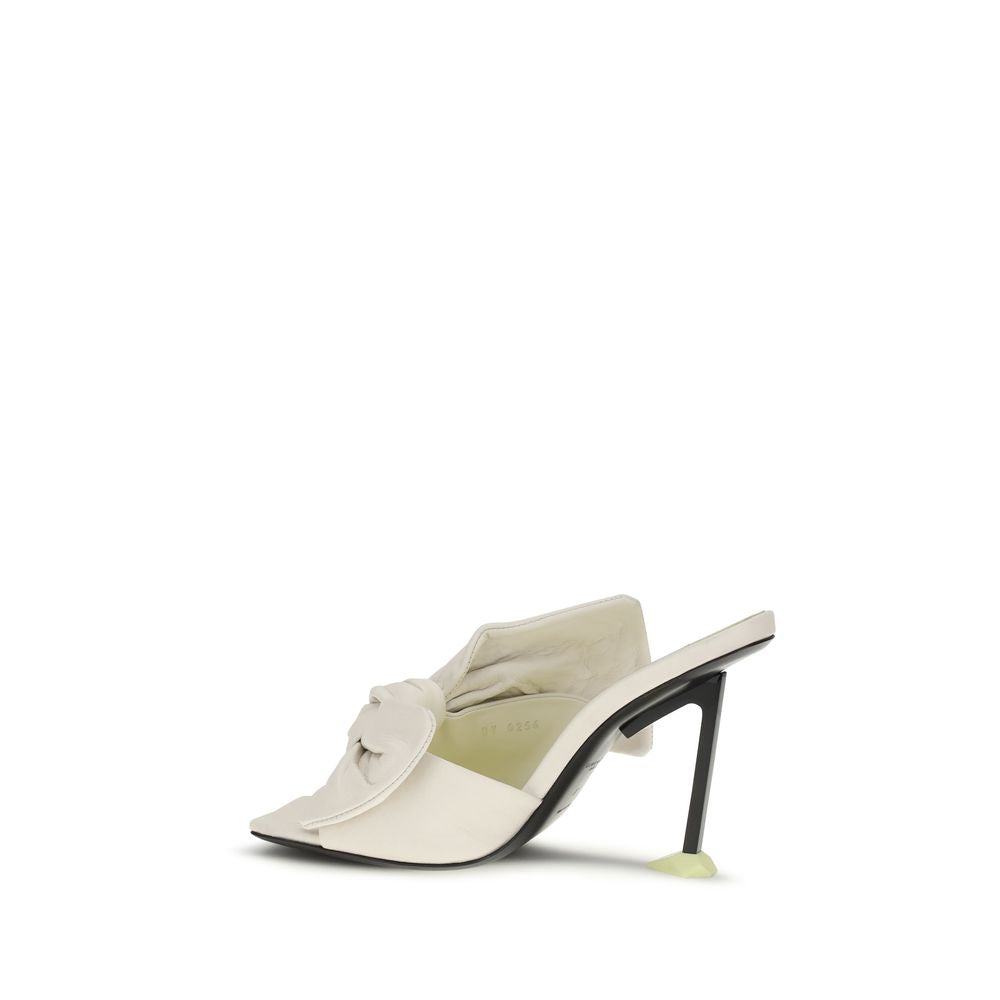 Givenchy White Lamb Ovis Aries Aries Mules | Regal Royce
