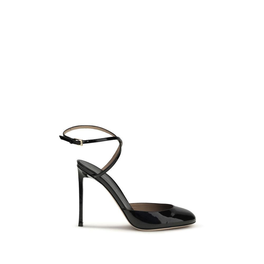 Tom Ford Black Calf Leather Bos Taurus High Heel Pumps | Regal Royce