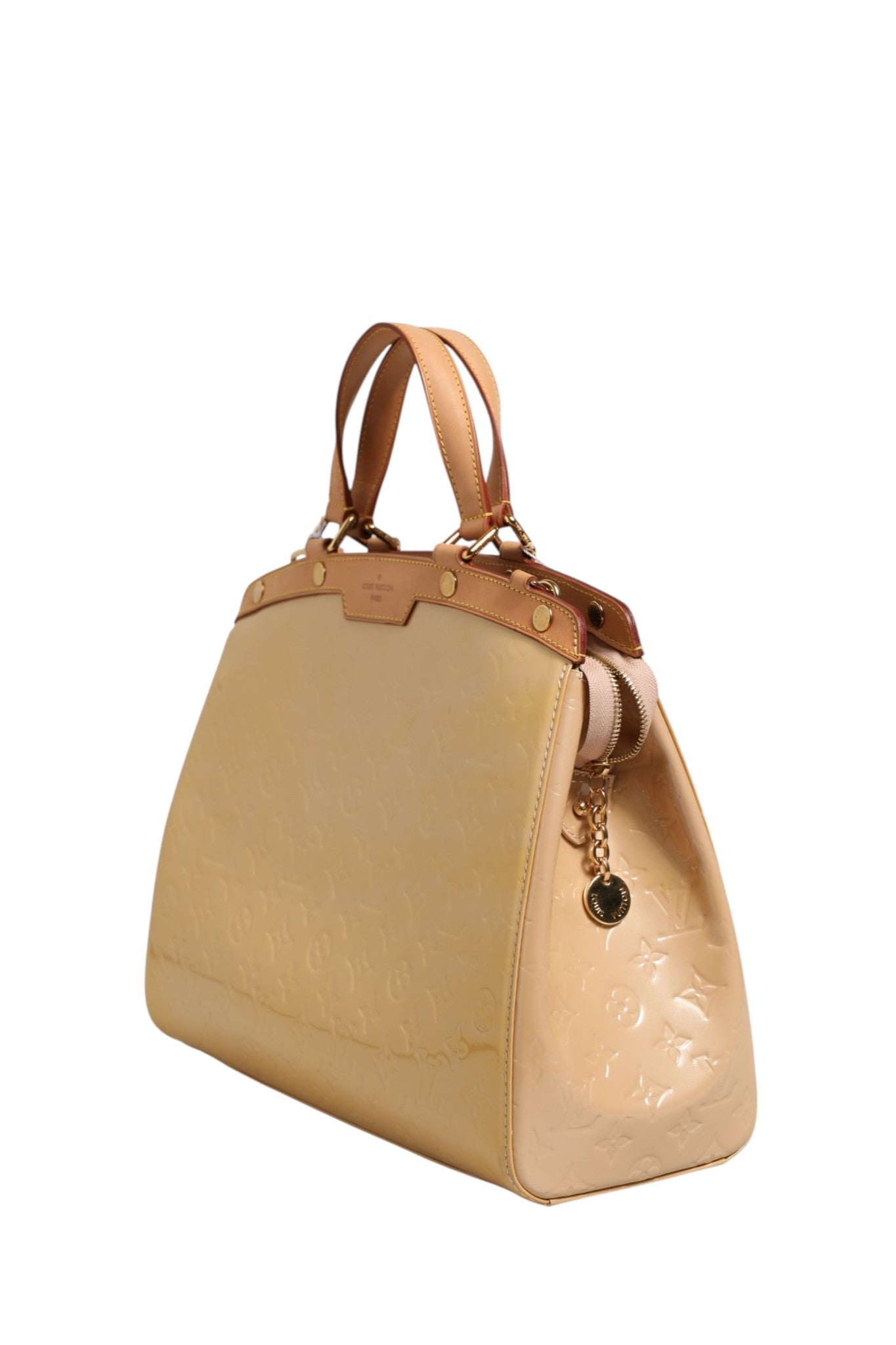 Louis Vuitton Monogram Vernis Brea MM Beige Poudre | Regal Royce