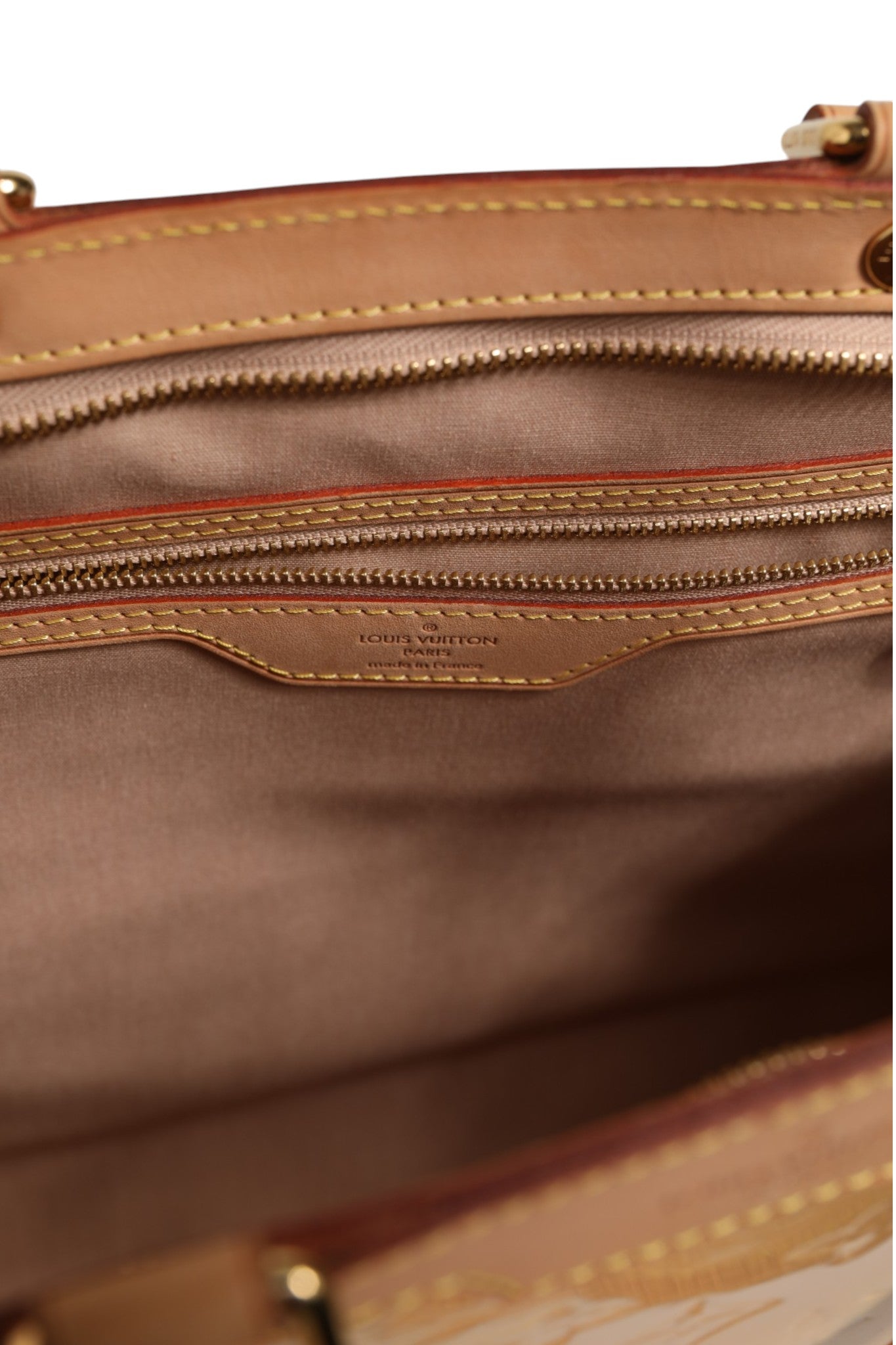 Louis Vuitton Monogram Vernis Brea MM Beige Poudre | Regal Royce