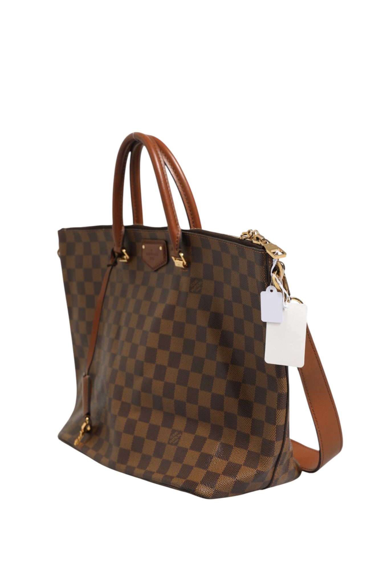 Louis Vuitton Damier Ebene Belmont Tote Bag | Regal Royce