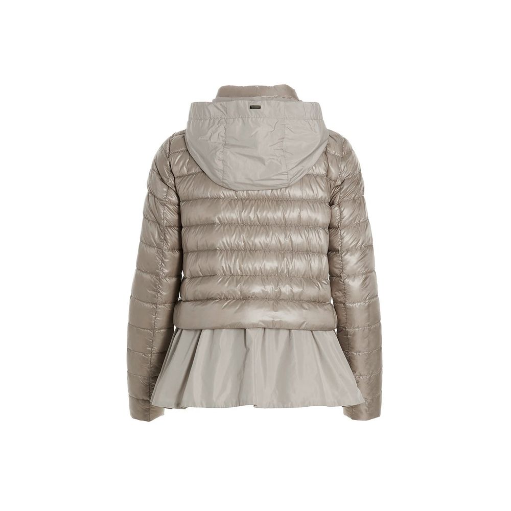 Herno Gray Polyamide Shell Jacket