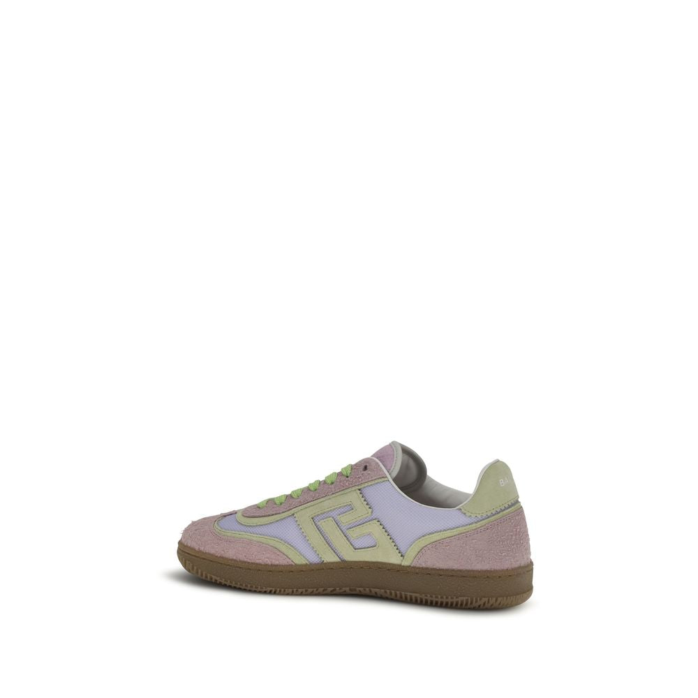 Balmain Multicolor Calf Leather Bos Taurus Athletic Sneakers | Regal Royce