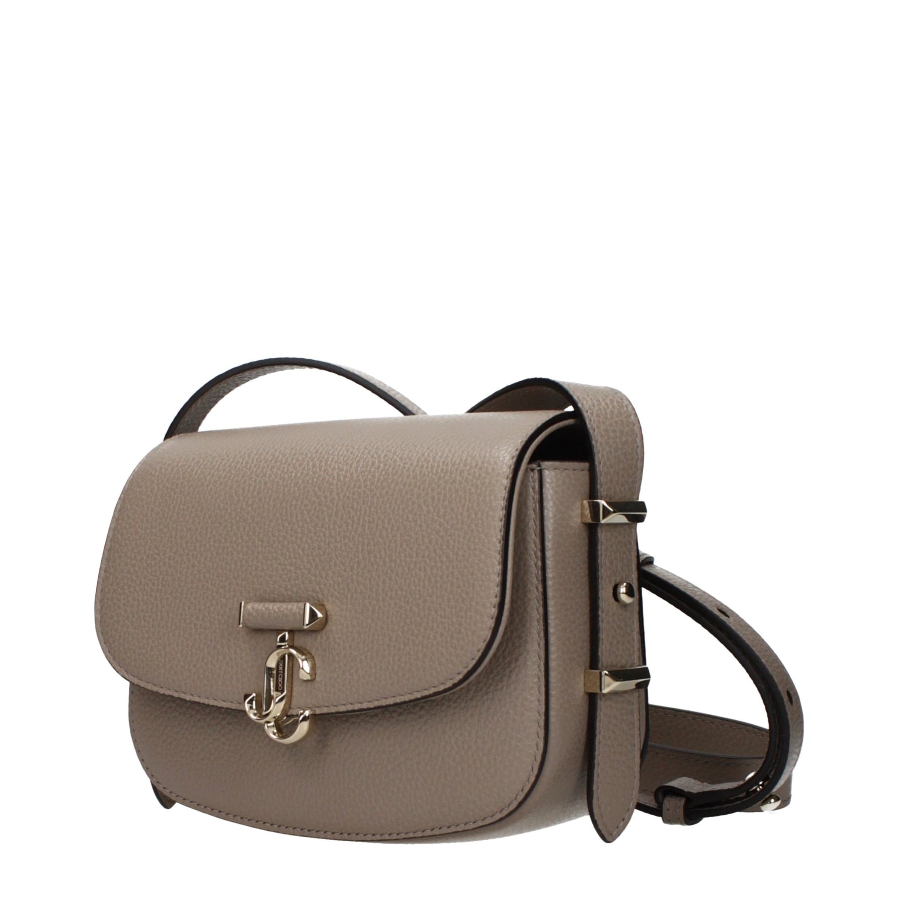 Jimmy Choo Gray Leather Crossbody Bag | Regal Royce