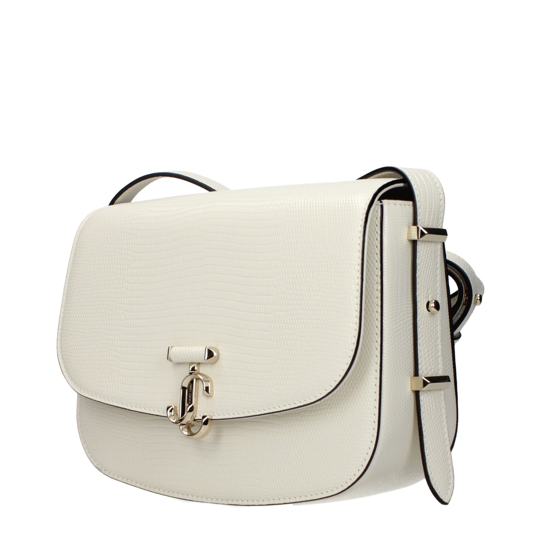 Jimmy Choo White Leather Crossbody Bag | Regal Royce