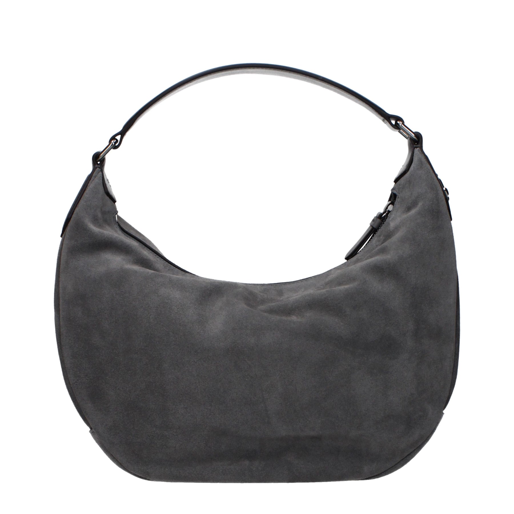 Jimmy Choo Gray Leather Shoulder Bag | Regal Royce