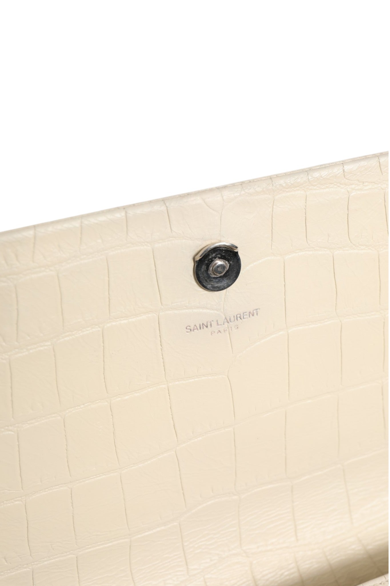 Saint Laurent Kate Tassel Small Croc-Embossed Leather | Regal Royce