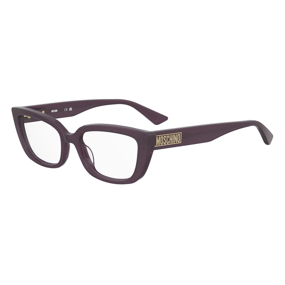 Love Moschino Purple Plastic Glasses (Frames) | Regal Royce