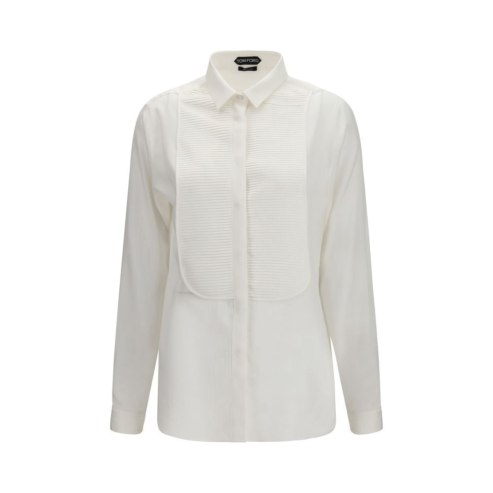 Tom Ford White Silk Dress Shirt | Regal Royce