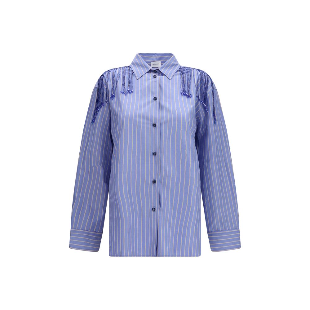 The Andamane Blue Cotton Dress Shirt | Regal Royce
