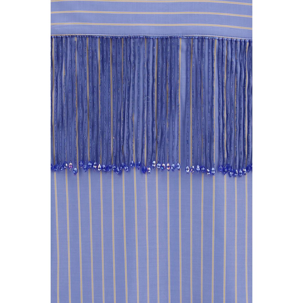 The Andamane Blue Cotton Dress Shirt | Regal Royce