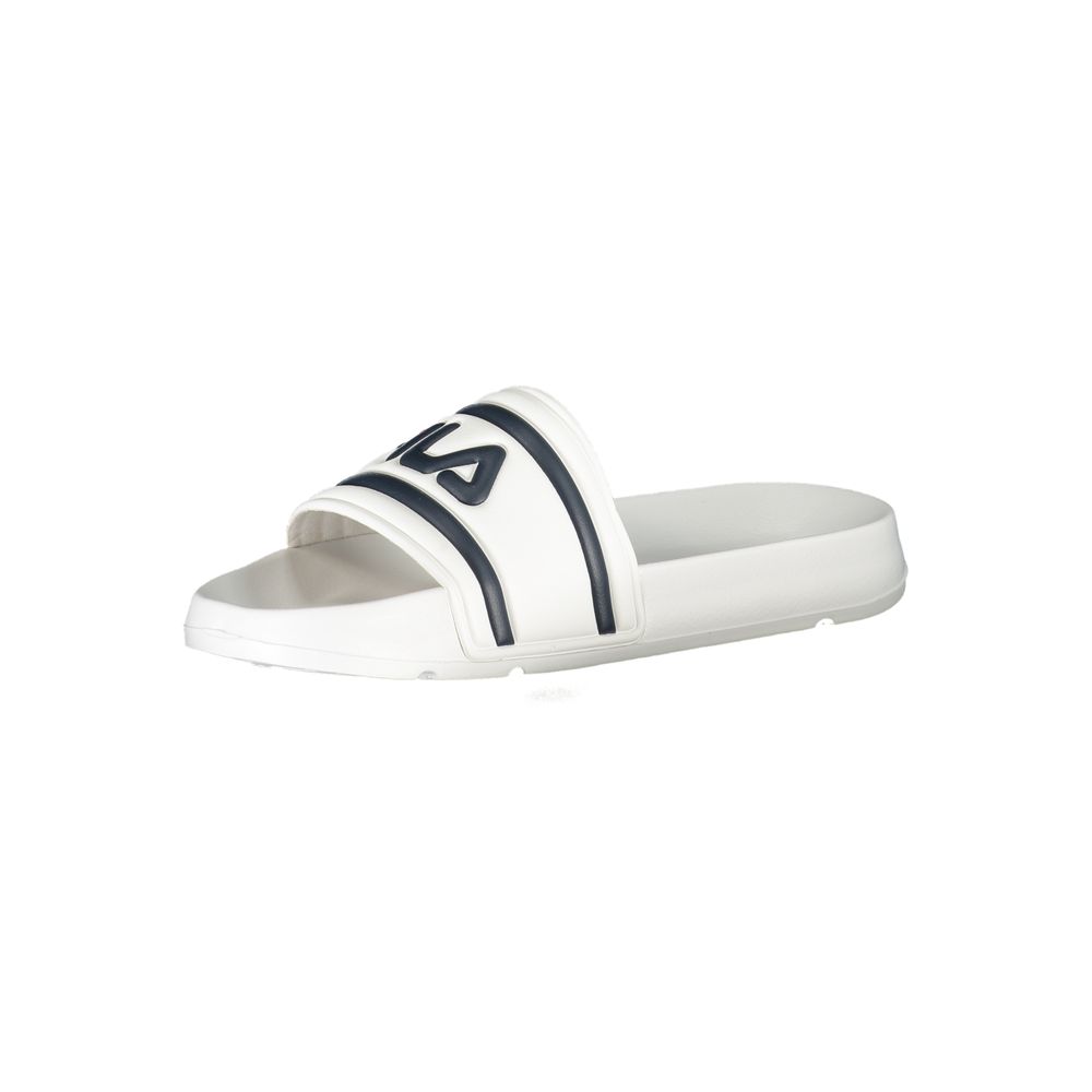 Fila White Polyurethane Men's Slipper | Regal Royce