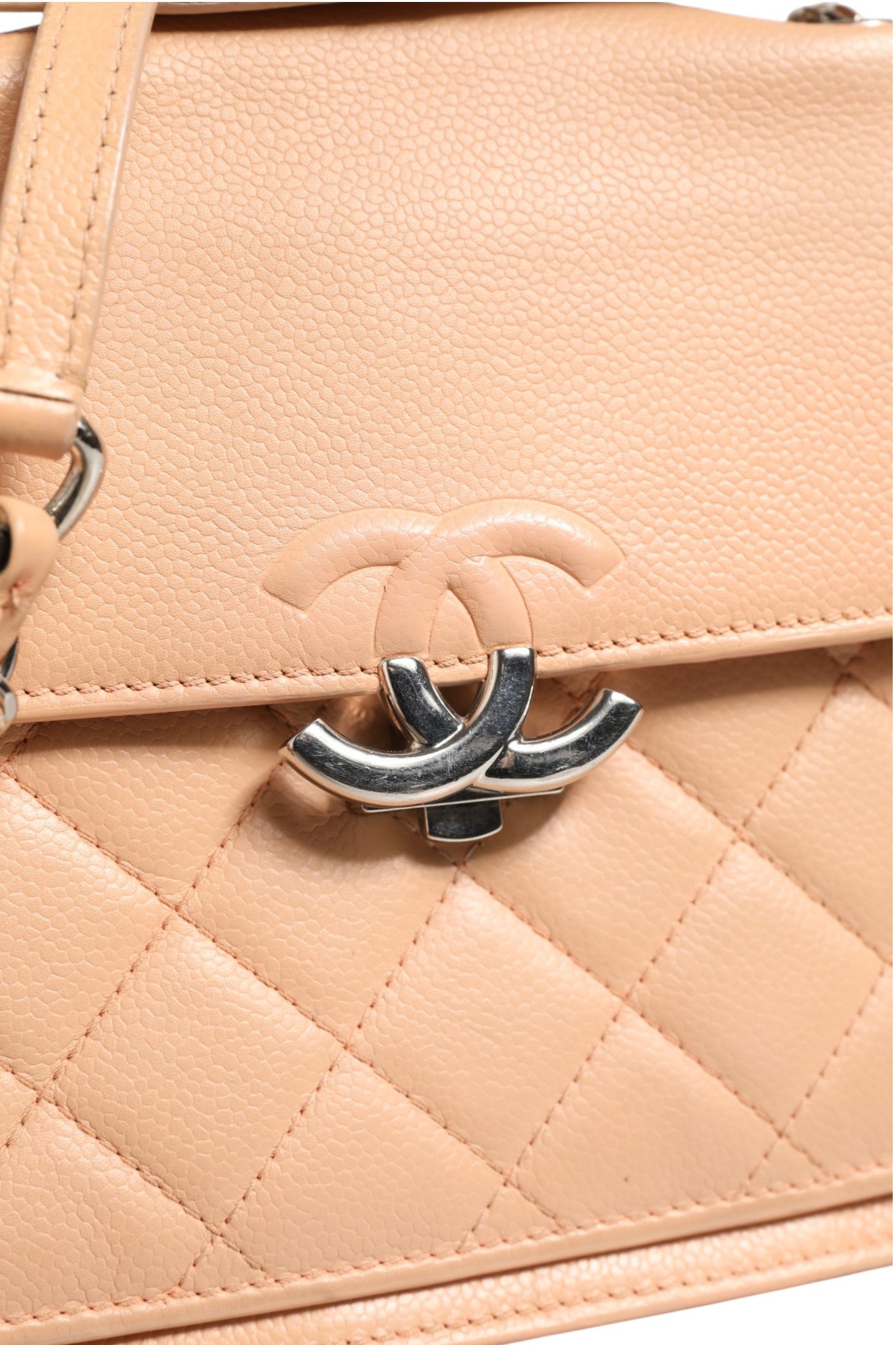Chanel Goatskin Quilted Small CC Box Flap Bag | Regal Royce