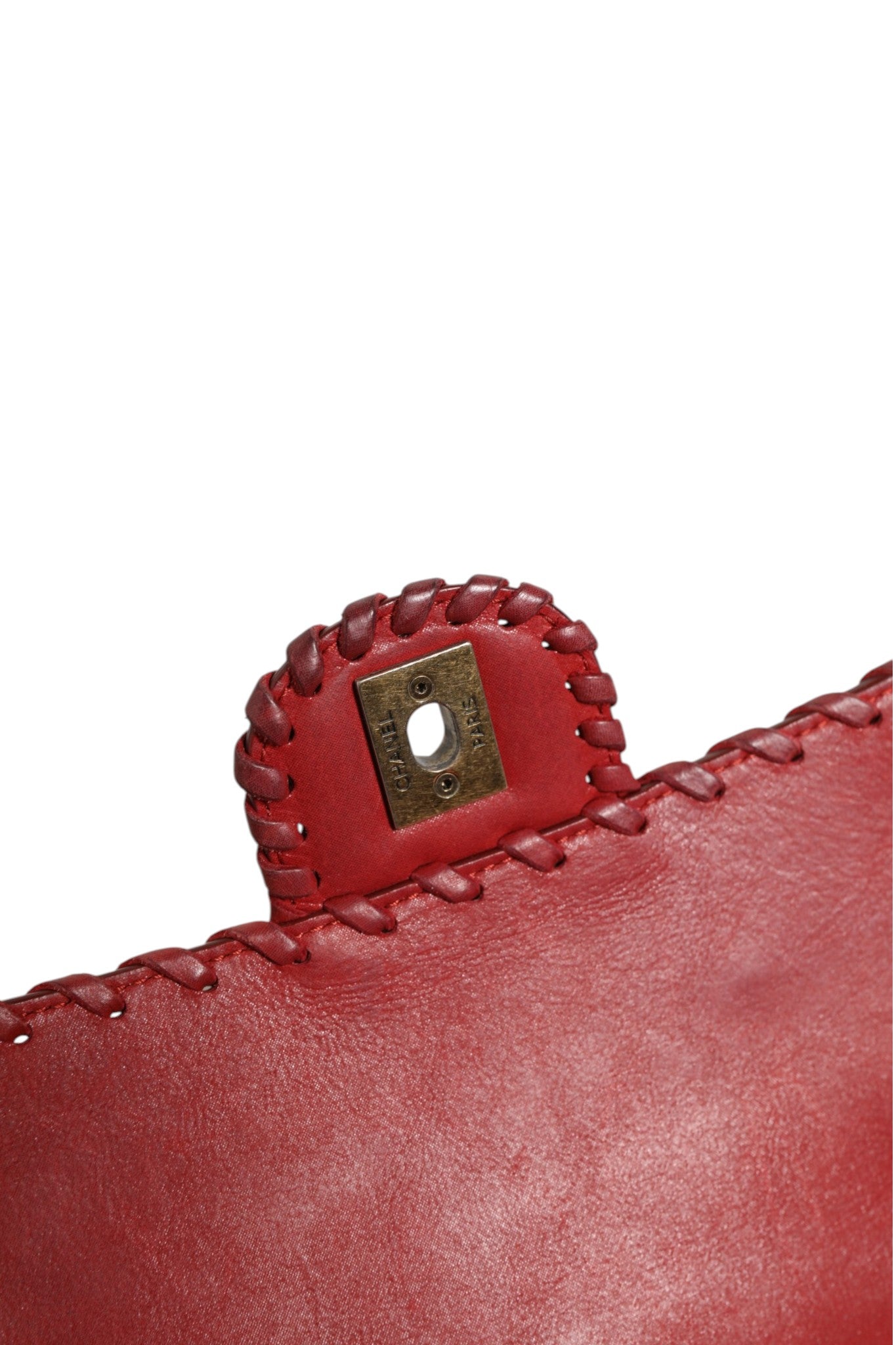 Chanel Mini Flap Bag Lambskin Braided Calfskin Gold Tone Metal | Regal Royce