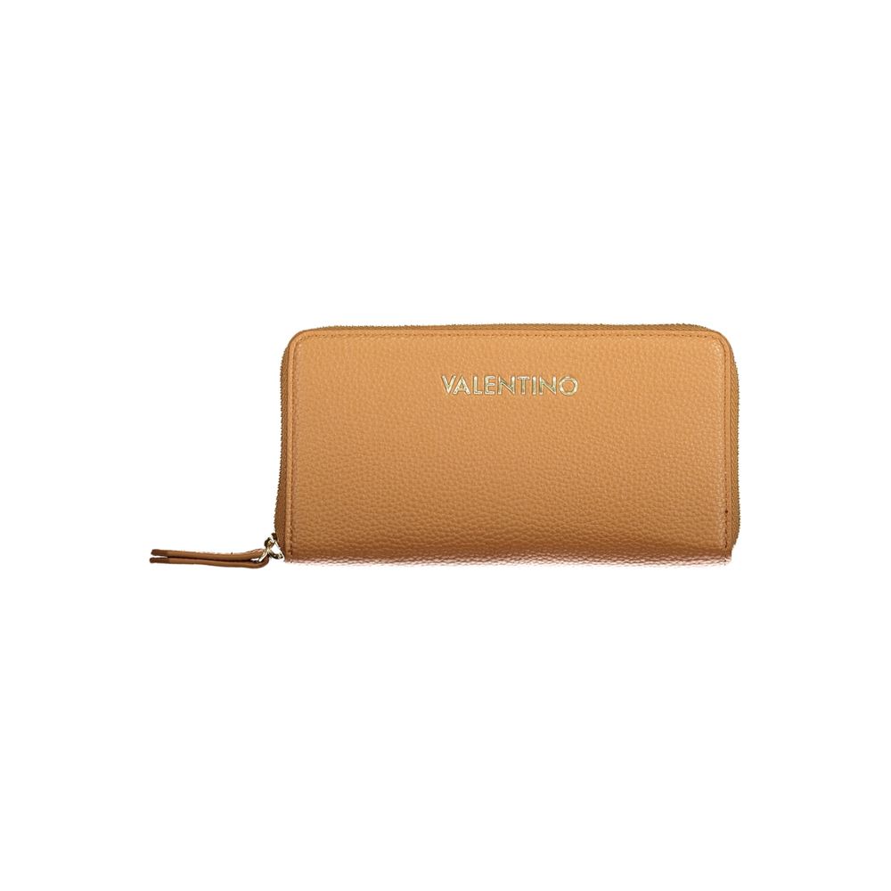 Mario Valentino Brown Polyurethane Women's Wallet | Regal Royce
