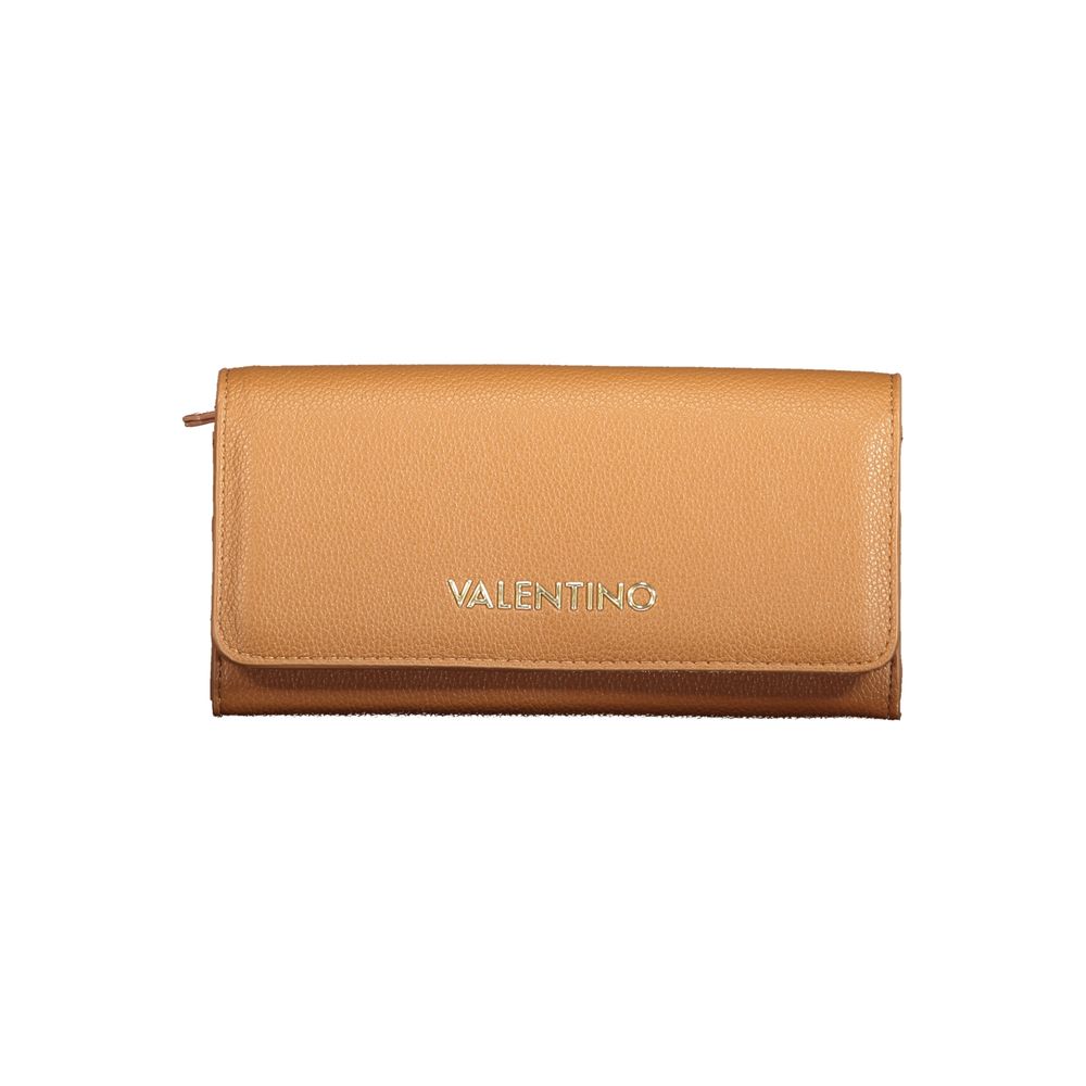 Mario Valentino Brown Polyurethane Women's Wallet | Regal Royce