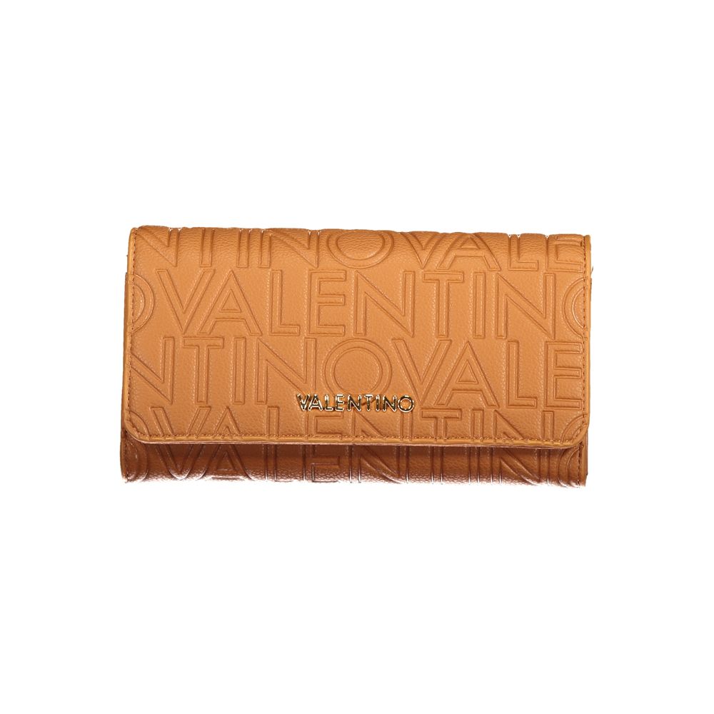 Mario Valentino Brown Polyurethane Womens Wallet | Regal Royce