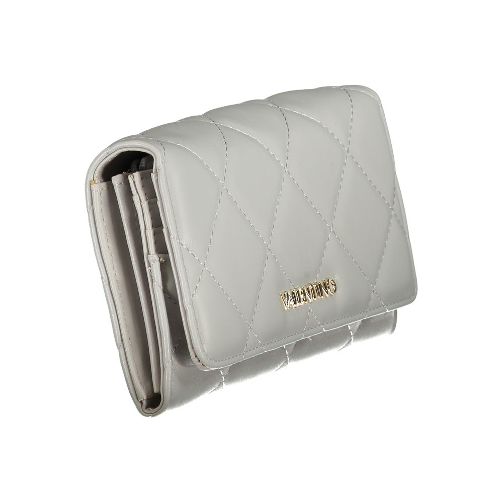 Mario Valentino Gray Polyurethane Women's Wallet | Regal Royce