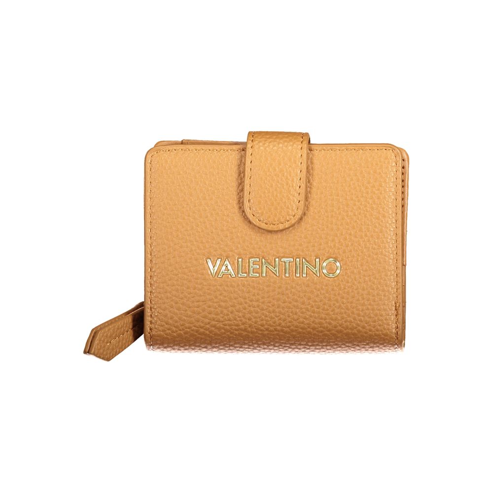 Mario Valentino Brown Polyurethane Women's Wallet | Regal Royce