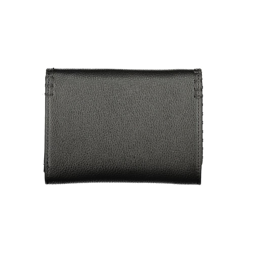 Mario Valentino Black Leather Women's Wallet | Regal Royce