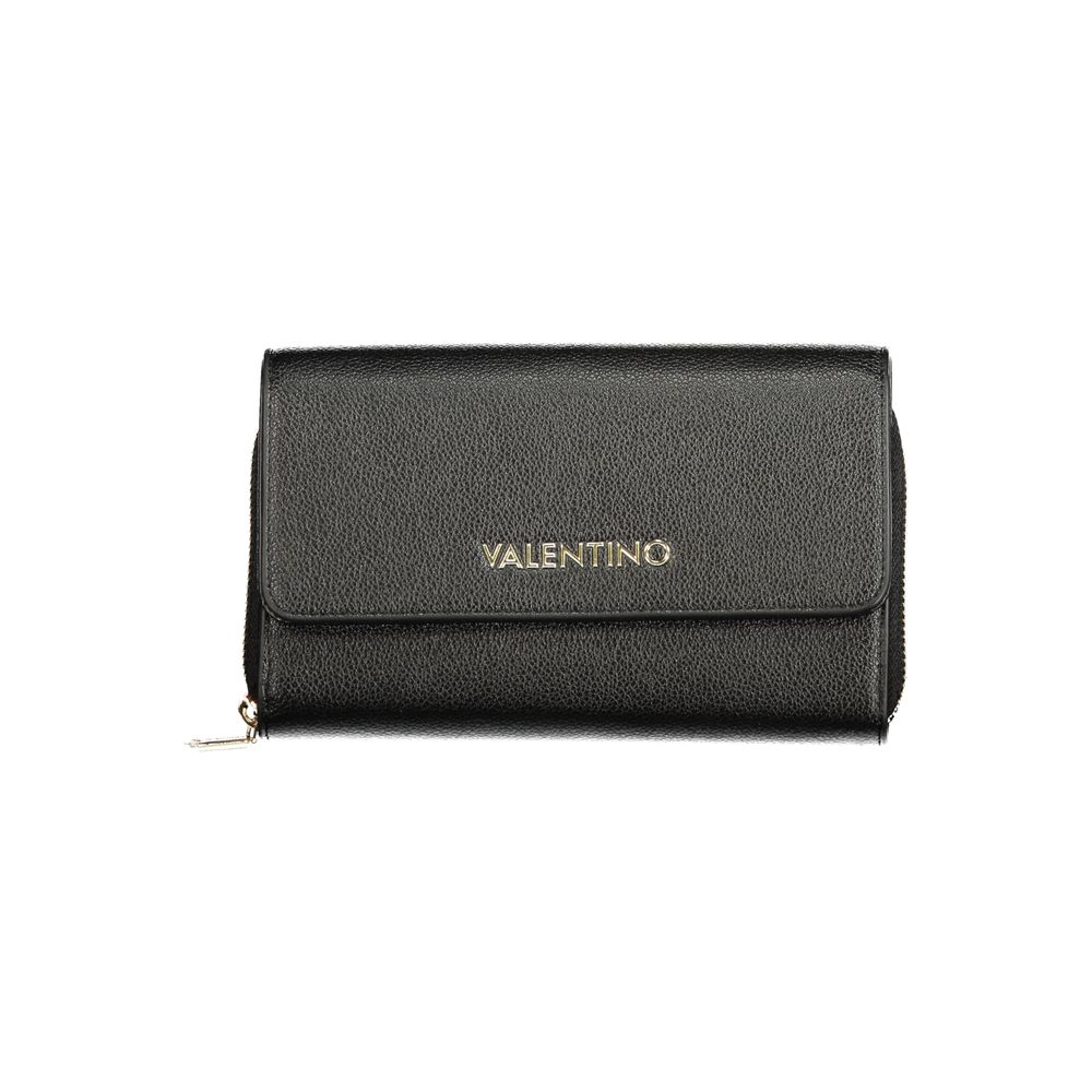 Mario Valentino Nero Poliuretano Women's Wallet | Regal Royce