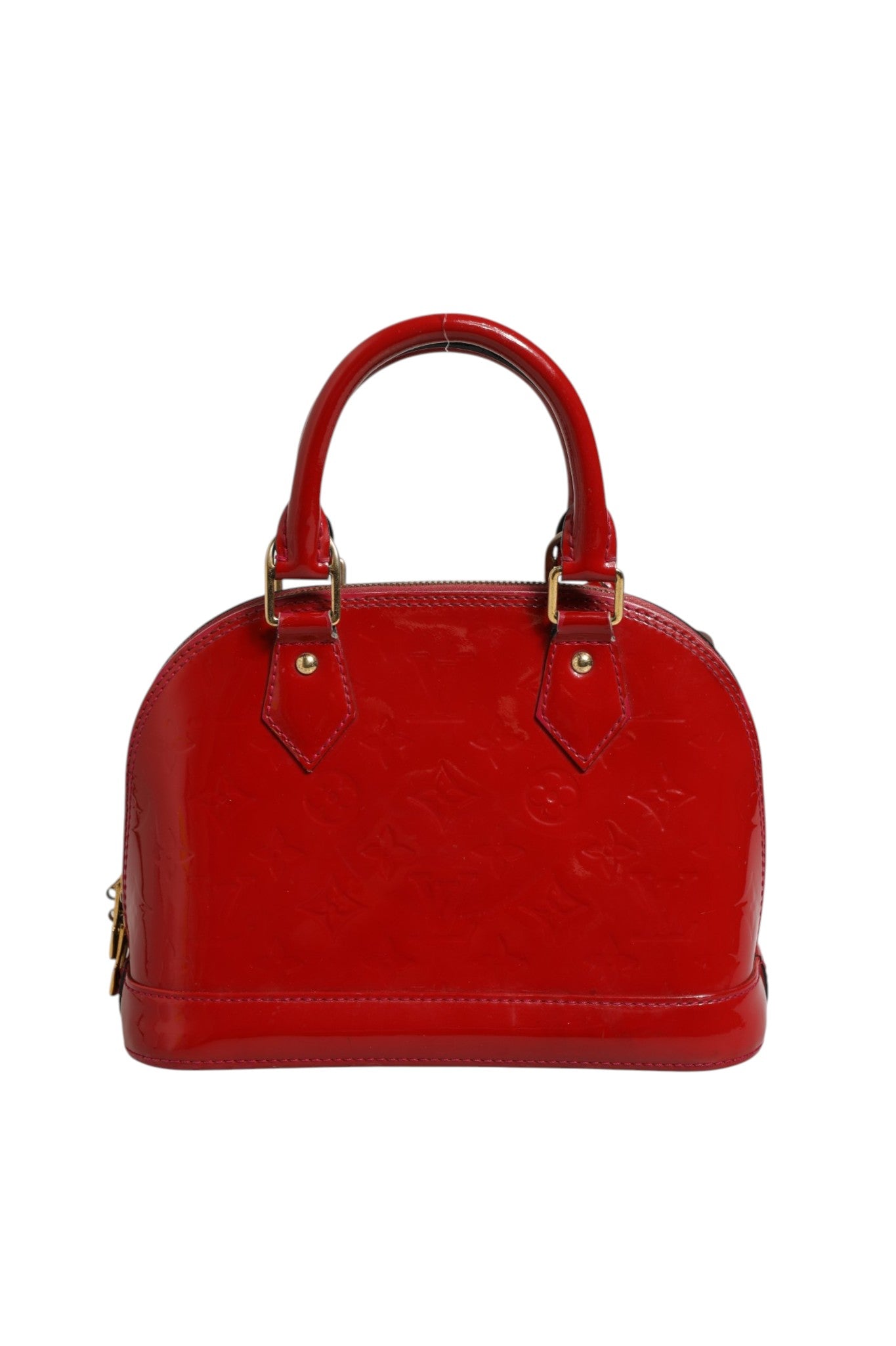 Louis Vuitton Pomme D'Amour Monogram Vernis Alma BB | Regal Royce