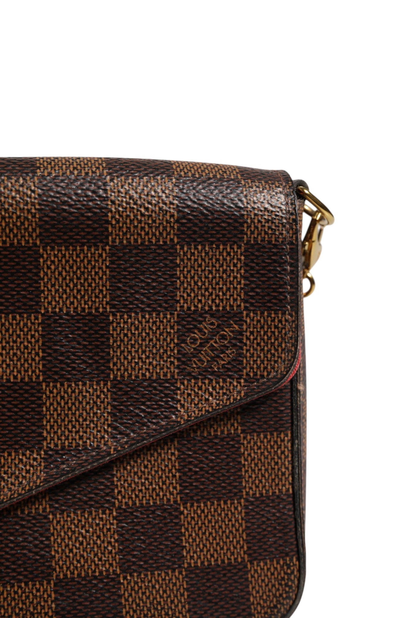 Louis Vuitton Damier Ebene Pochette Felice Chain Wallet | Regal Royce