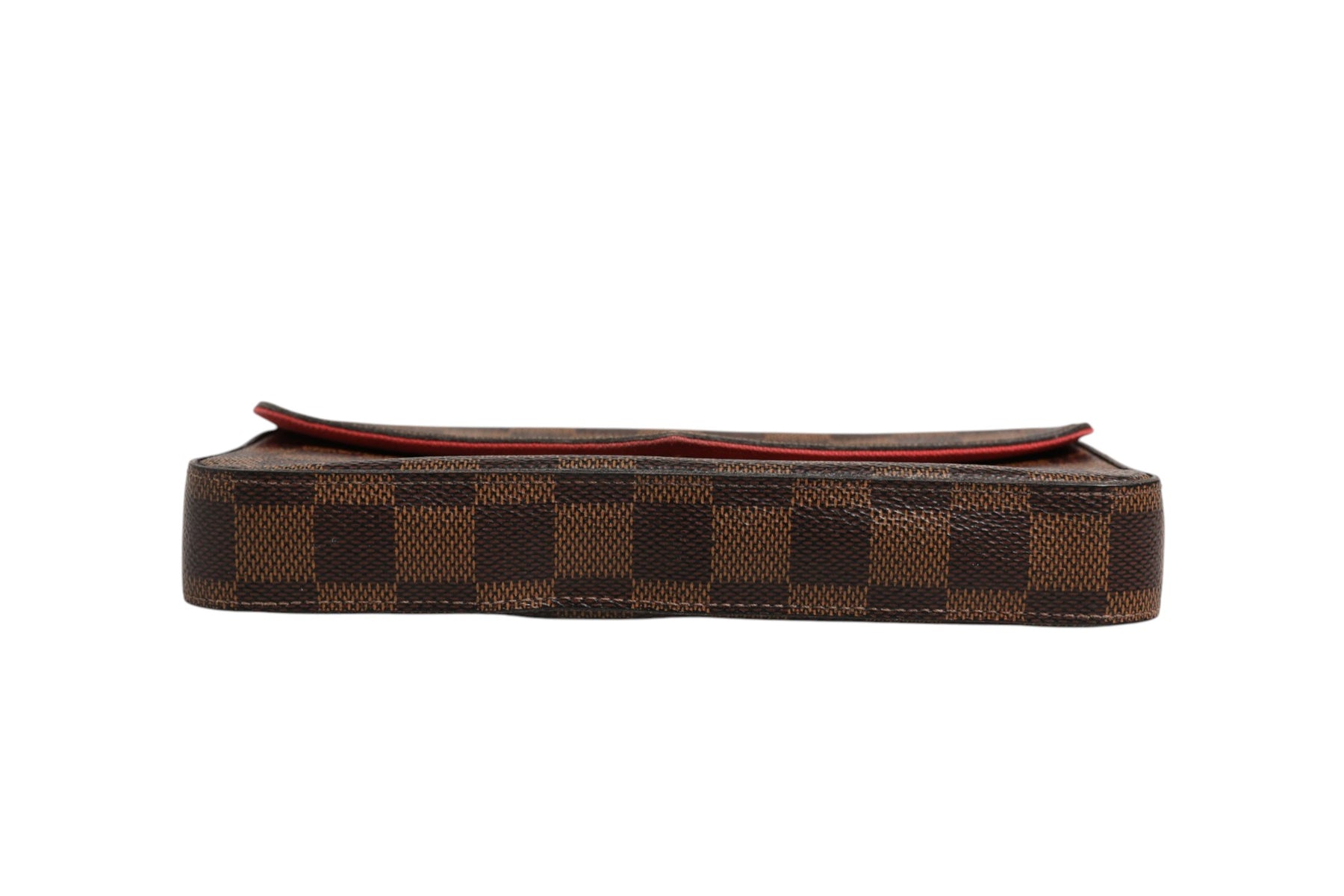 Louis Vuitton Damier Ebene Pochette Felice Chain Wallet | Regal Royce