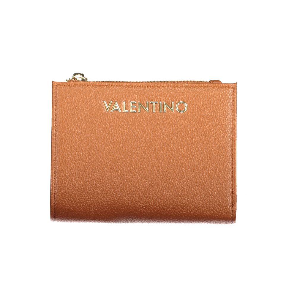 Mario Valentino Brown Polyurethane Women's Wallet | Regal Royce
