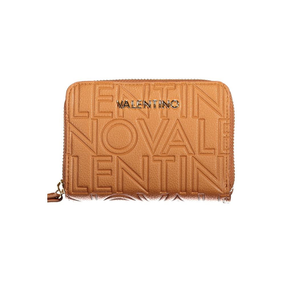 Mario Valentino Brown Polyurethane Womens Wallet | Regal Royce