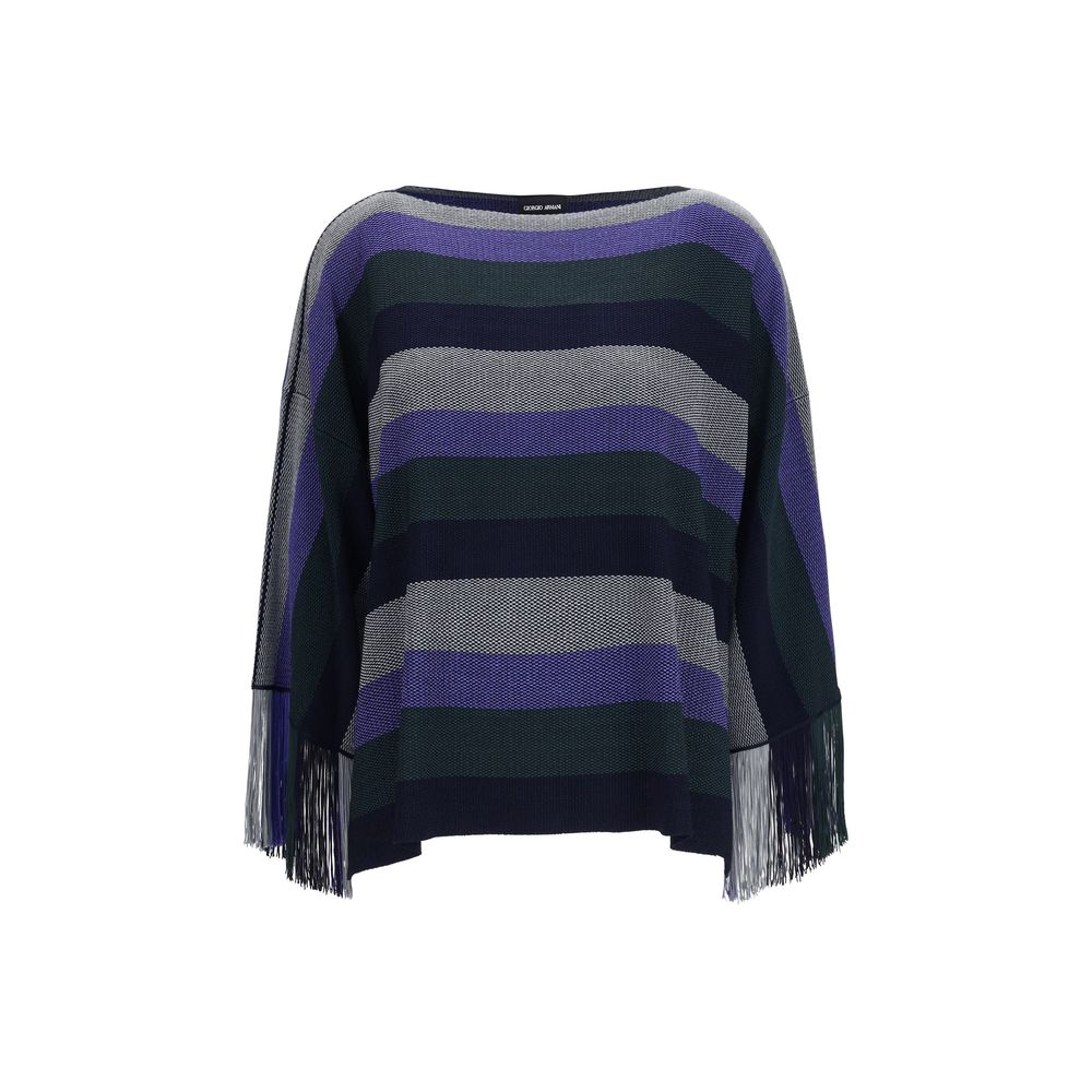 Giorgio Armani Multicolor Viscose Sweatshirt | Regal Royce
