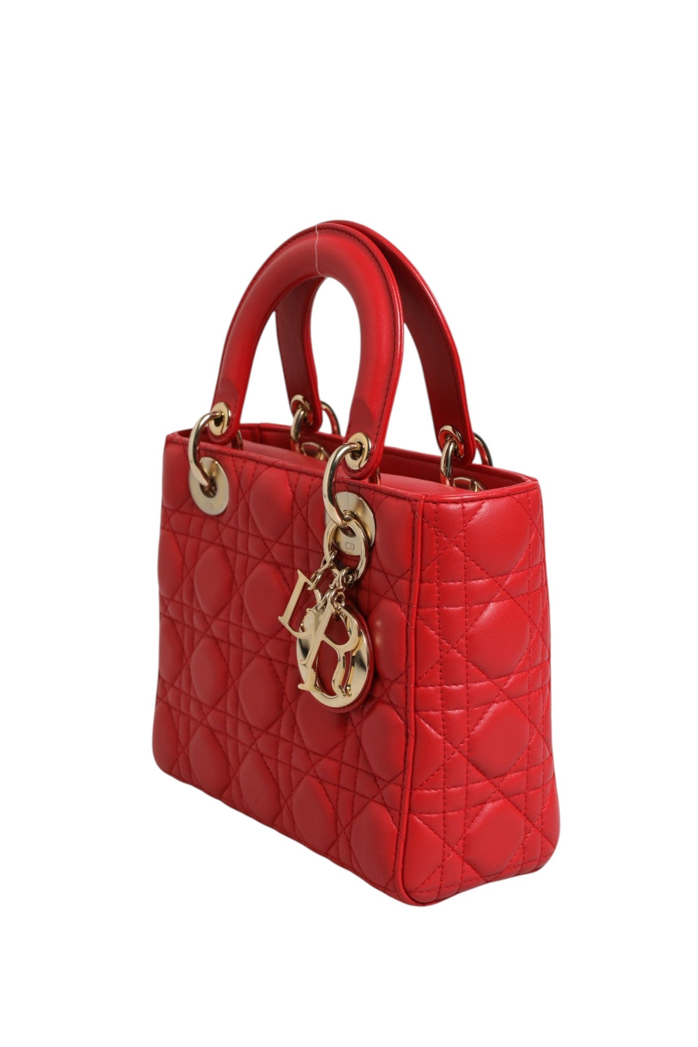 Christian Dior Lady Dior Cannage Leather Handbag | Regal Royce