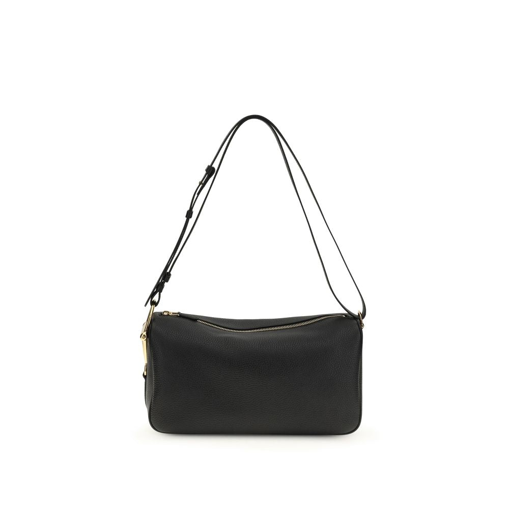 Gucci Black Calf Leather Bos Taurus Shoulder Bag | Regal Royce