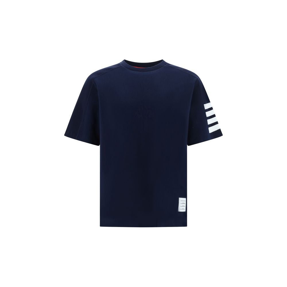 Thom Browne Blue Cotton T-Shirt | Regal Royce