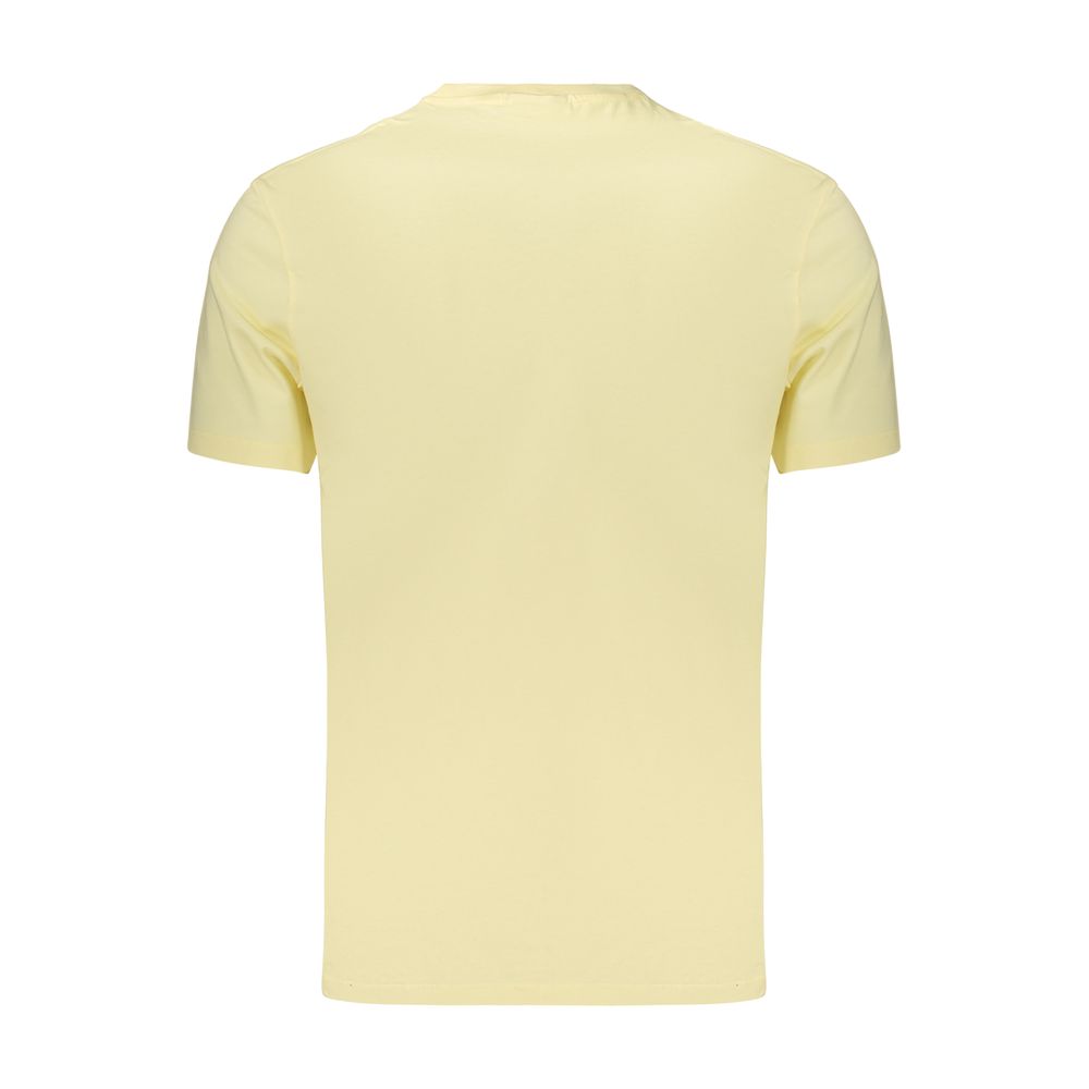 Calvin Klein Yellow Cotton Men's T-Shirt | Regal Royce