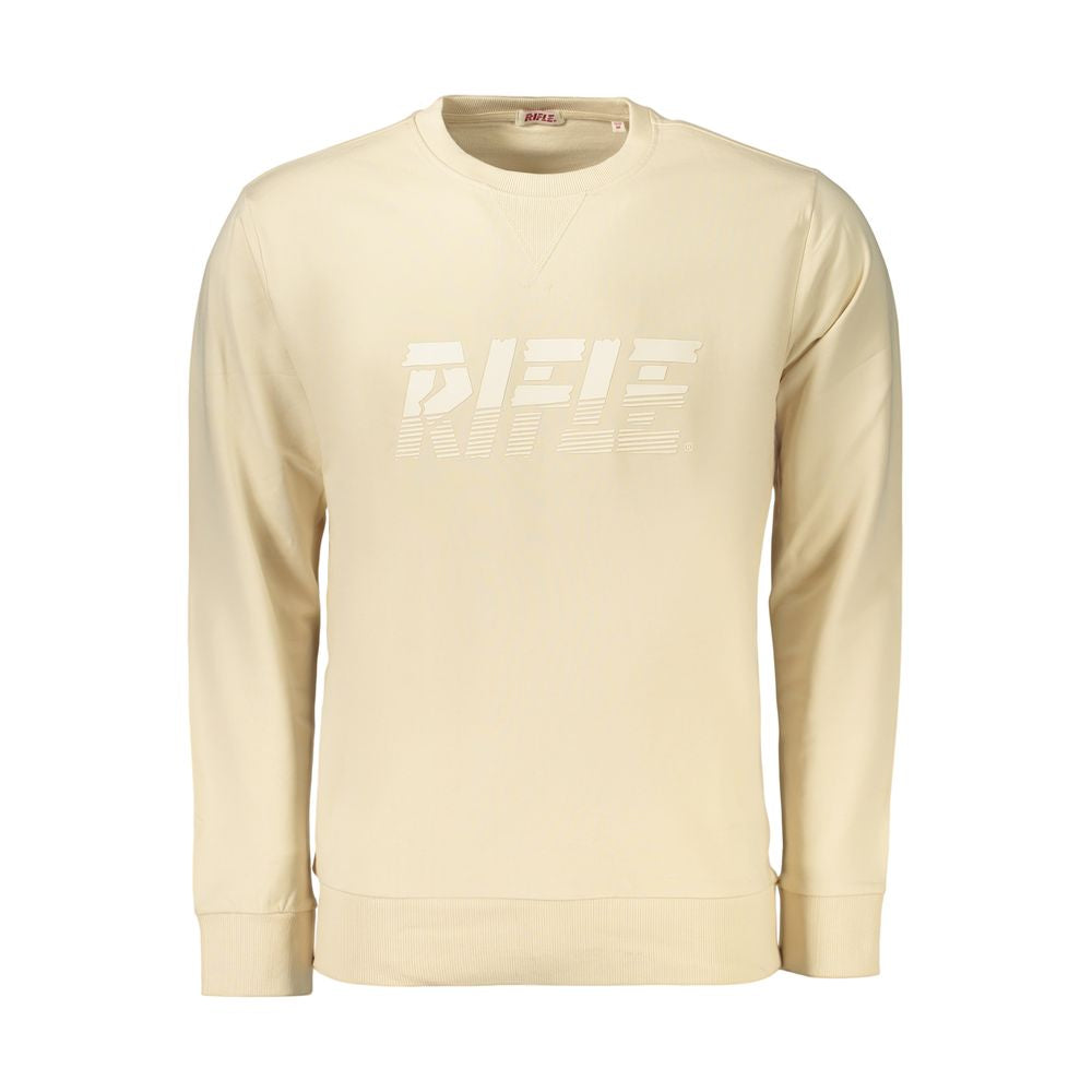 Rifle Beige Cotton Men's Sweatshirt | Regal Royce